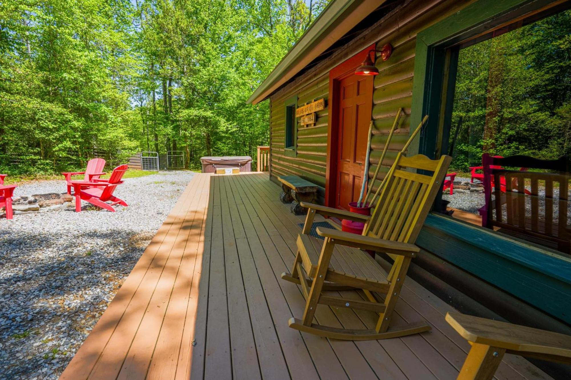 The Big Little Cabin - Hot Tub & Playground Dahlonega Buitenkant foto