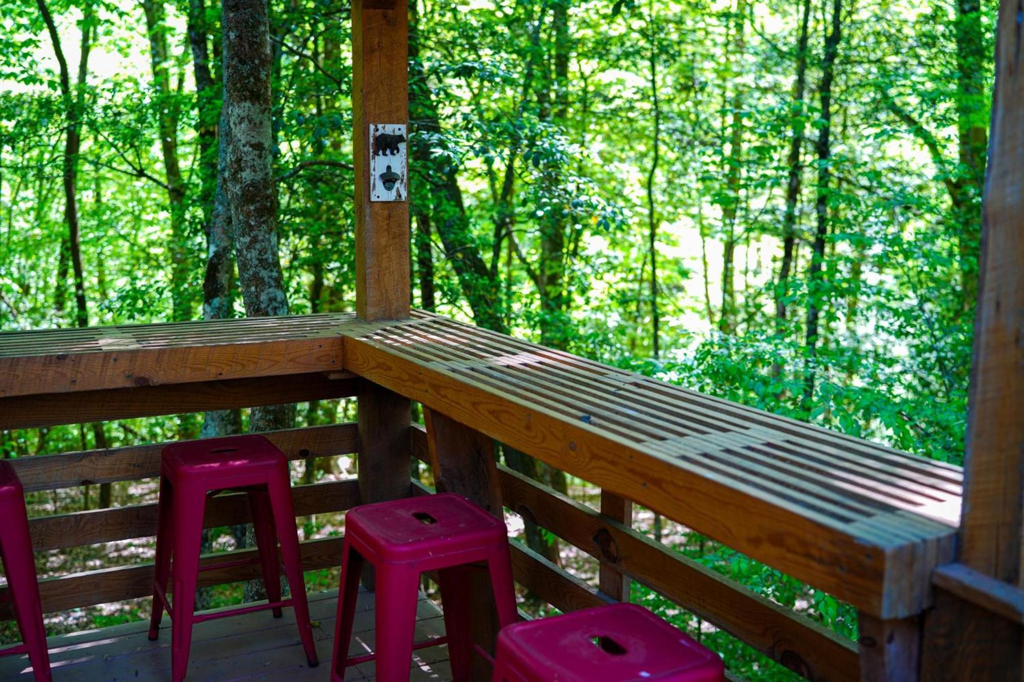 The Big Little Cabin - Hot Tub & Playground Dahlonega Buitenkant foto